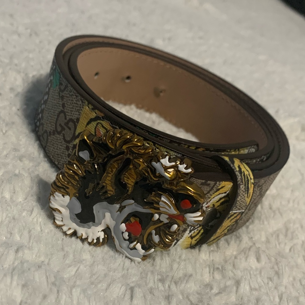 Gucci Tiger belt